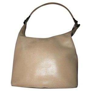 Vintage RARE Gucci HOBO Tom Ford Era Ivory Leather  Removable Strap
